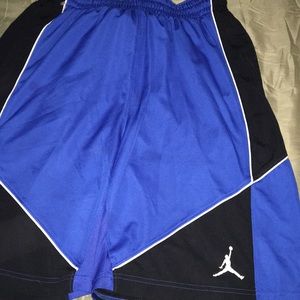 Blue Jordan Dri Fit Shorts